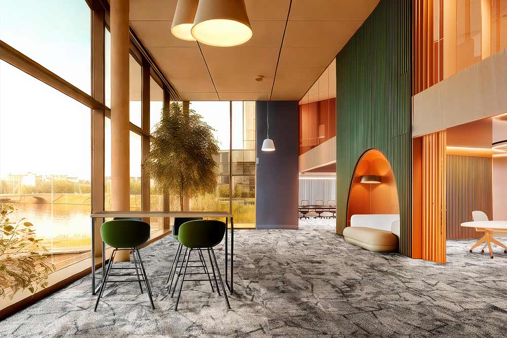 Le gris pour la sobriété.