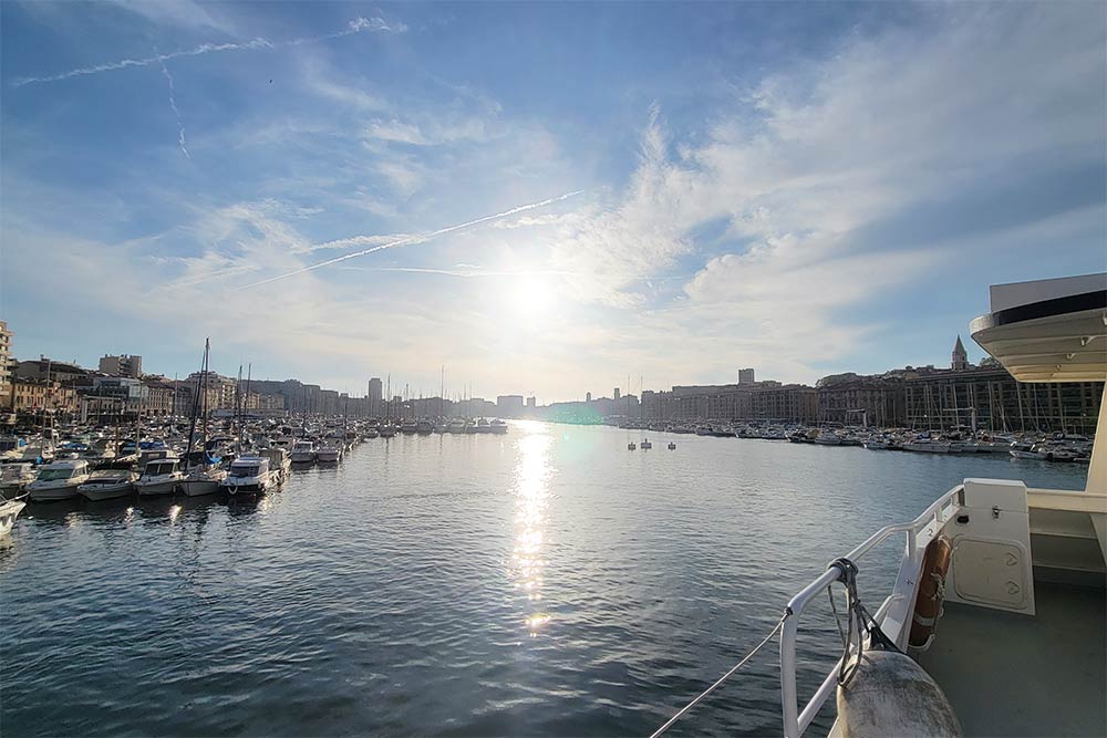 Le retour à Marseille est toujours magique.