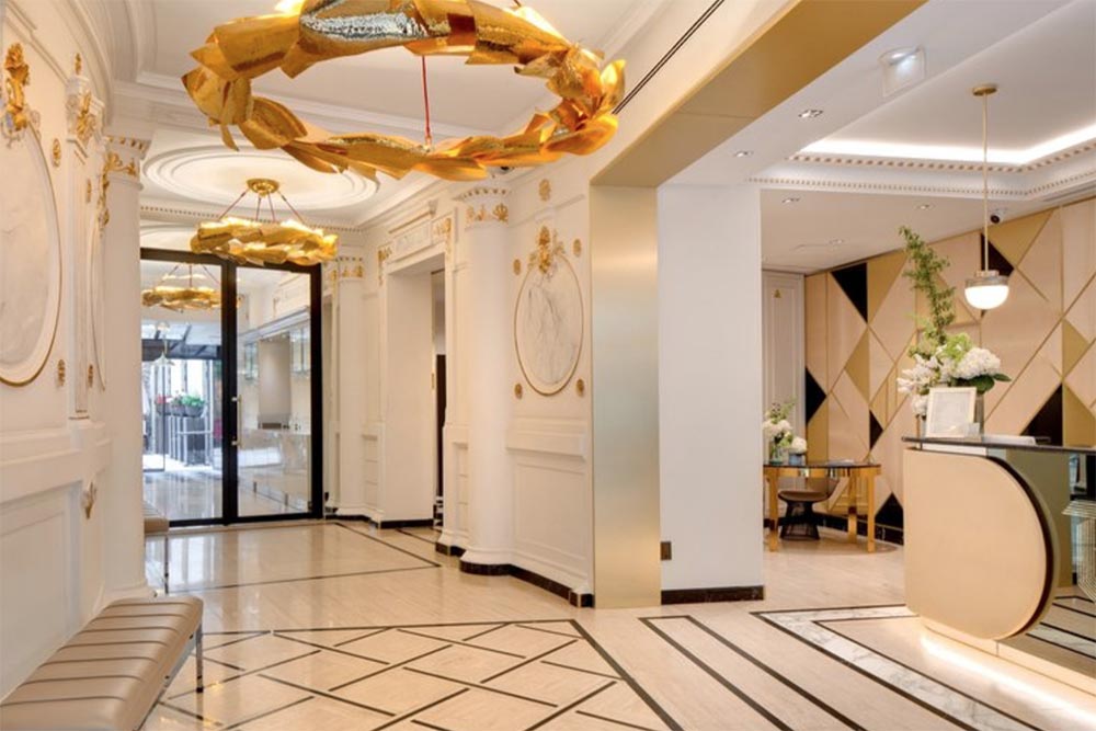 Hôtel Bowmann - hall d'entrée.