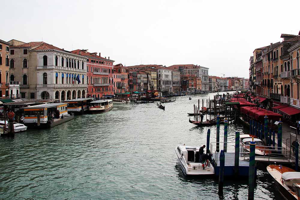 Le Canal de Venise, source d'inspiration de Laguna Verde I.