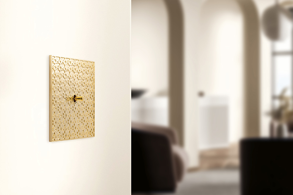 Un interrupteur original et super beau.