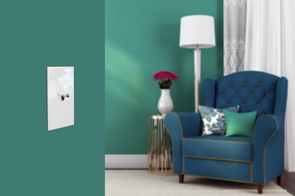 Sobriété pour cet interrupteur.