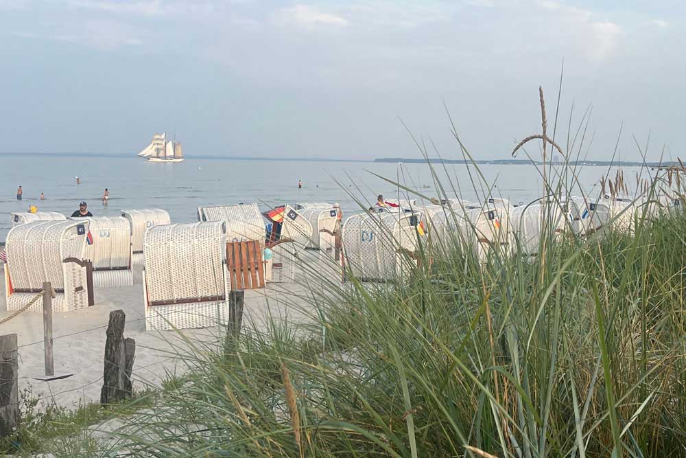 Quand le soleil baisse à l’horizon (Scharbeutz)