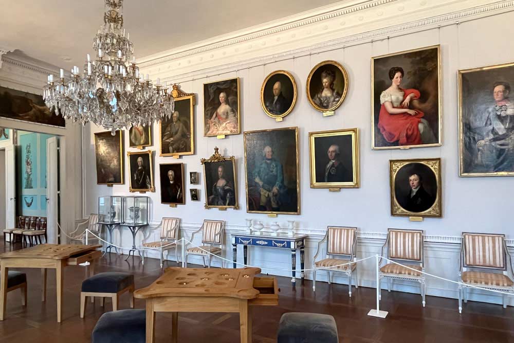 Schleswig Holstein - Le salon des jeux (château d’Eutin)
