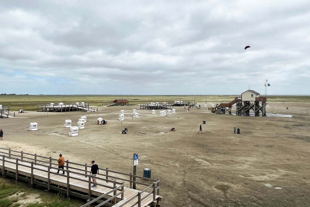 Schleswig Holstein - La plage à St. Peter Ording