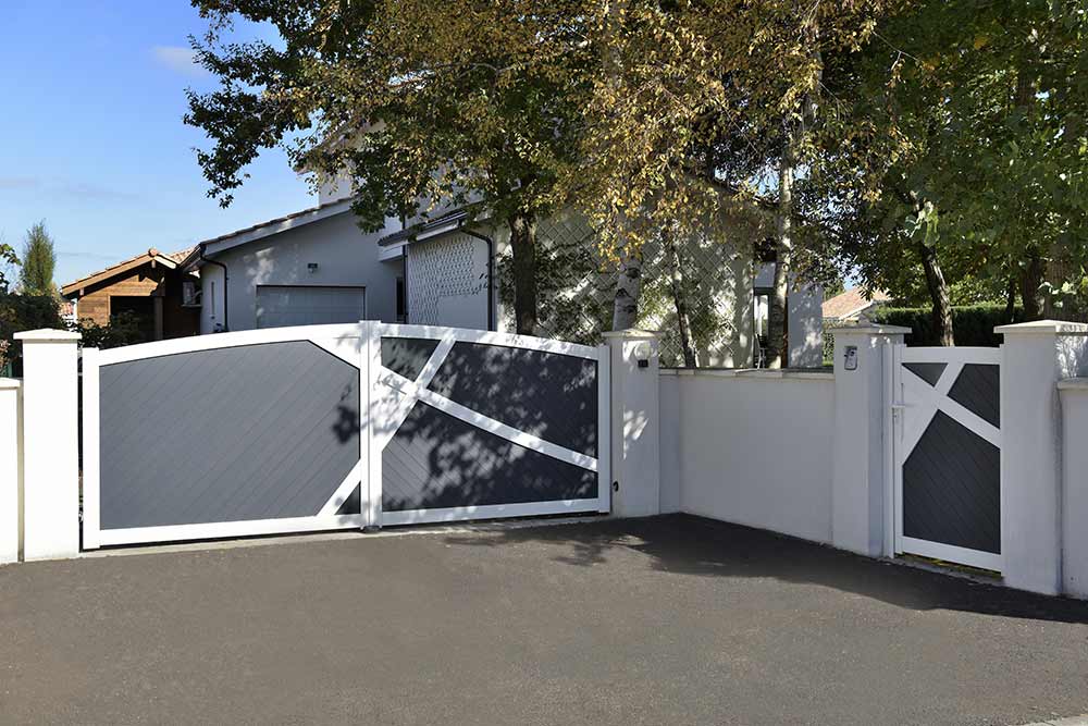 Portail - Graphite signé Technal