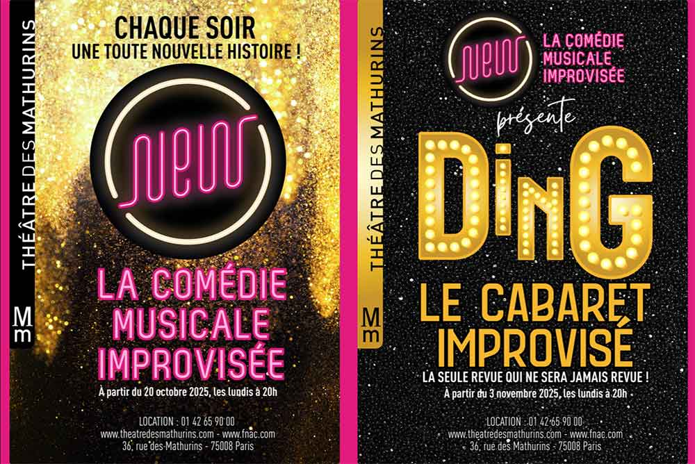 La Compagnie New -Deux spectacles à ne pas manquer.