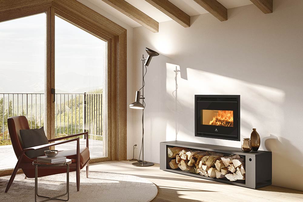 Inserts à bois Firefox Evo