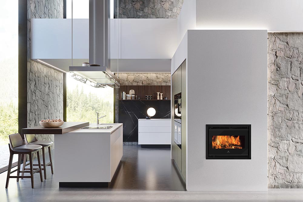 Chauffage - Inserts à bois Firefox Evo