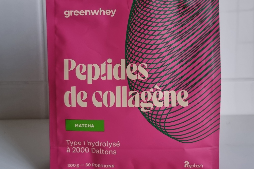 Greenwhey réunit collagène et matcha dans une boisson bien-être