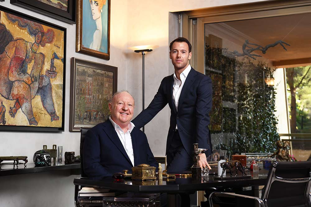 Eisenberg Paris - José Eisenberg et son fils Edmond.