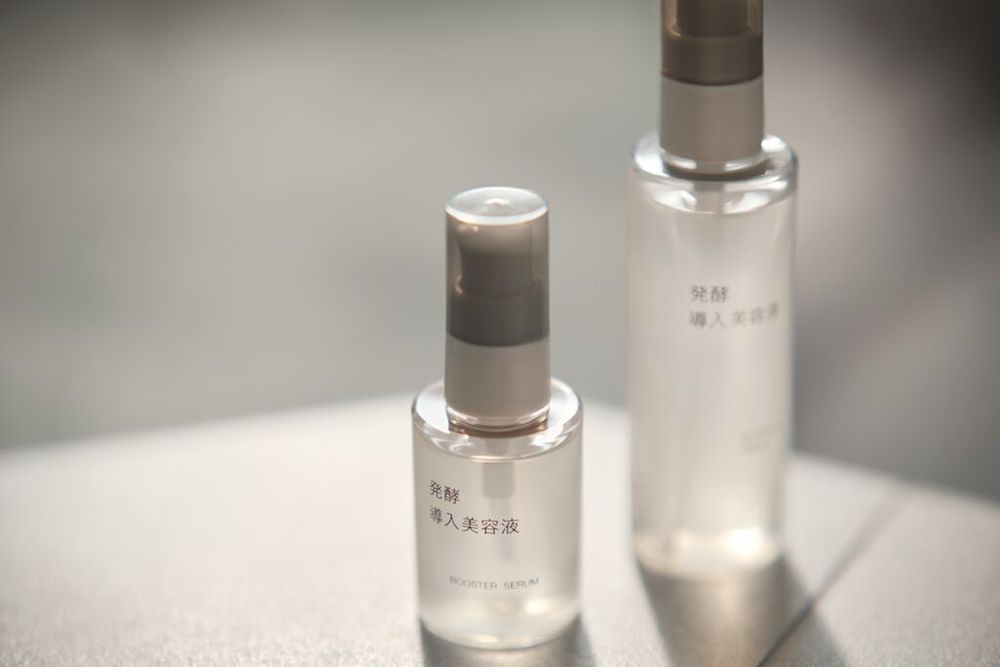 MUJI : Booster, une gamme de soins à l’eau de riz fermenté