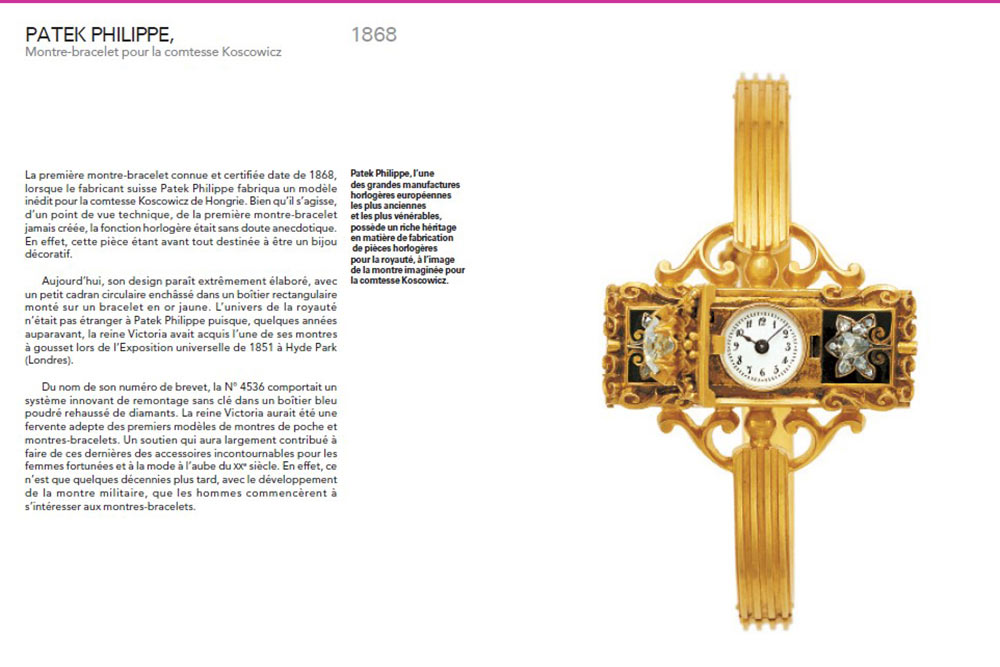 Montre bracelet de la comtesse Koscowicz.