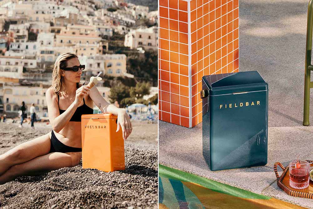 À sa place, au bord d’une piscine… ©Fieldbar