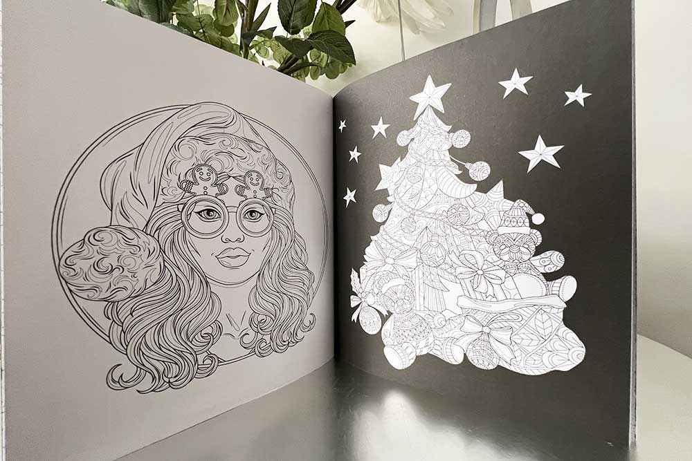 Coloriage - Romantic Christmas