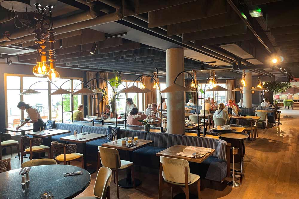 Le restaurant de l’Haliotis (Roz Marine).