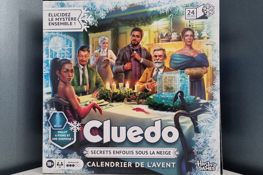Calendrier de l’Avent Cluedo : une enquête immersive à vivre en décembre