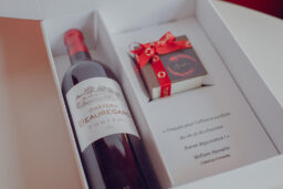 Chocolats Bacchus - Un coffret gourmand qui allie le vin et le chocolat.