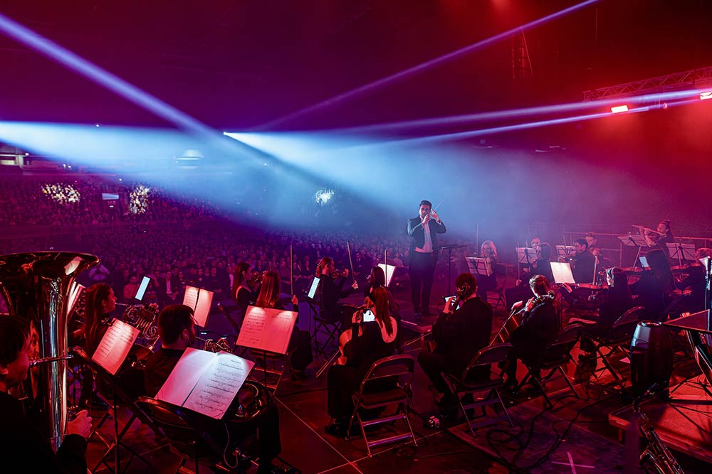 Un chef d'orchestre et des musiciens hyper talentueux.