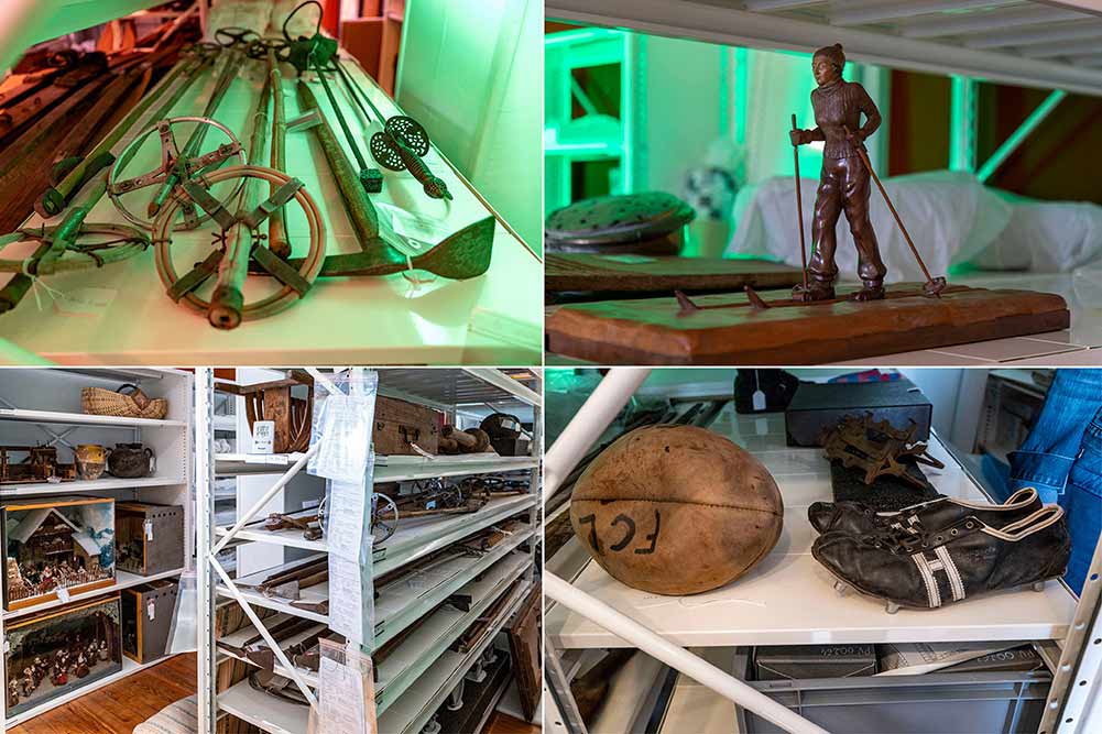 Lourdes - Dans les réserves du musée, on trouve de beaux trésors de la vie pyrénéenne des siècles derniers.