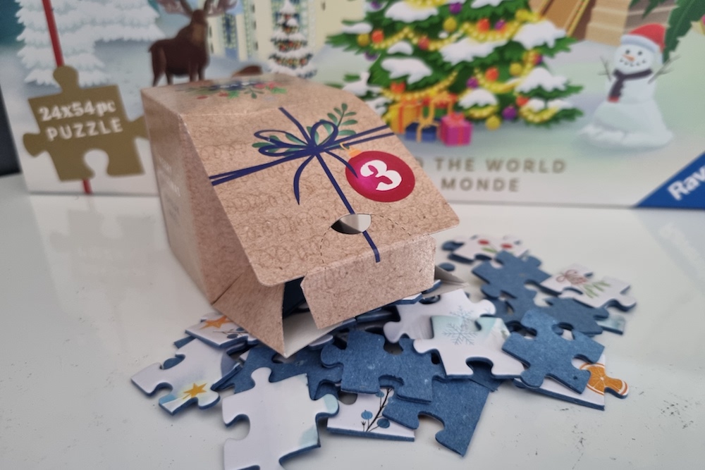 Ravensburger : une invitation au voyage avec le Calendrier de l’Avent Puzzle