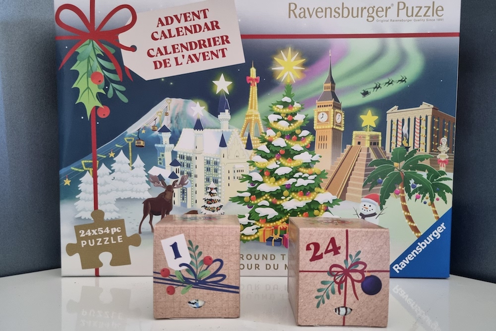 Ravensburger : une invitation au voyage avec le Calendrier de l’Avent Puzzle