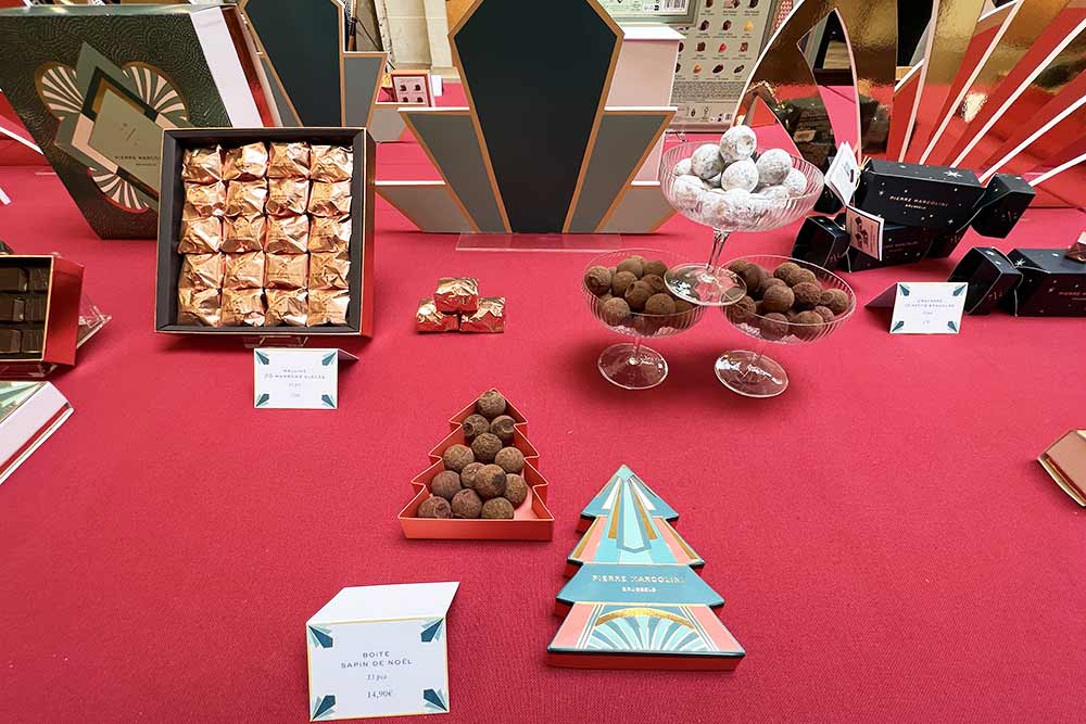 Boite sapin de Noël.