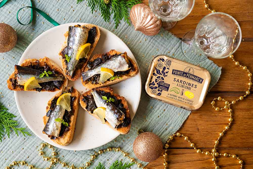 De succulentes sardines à l'ancienne.