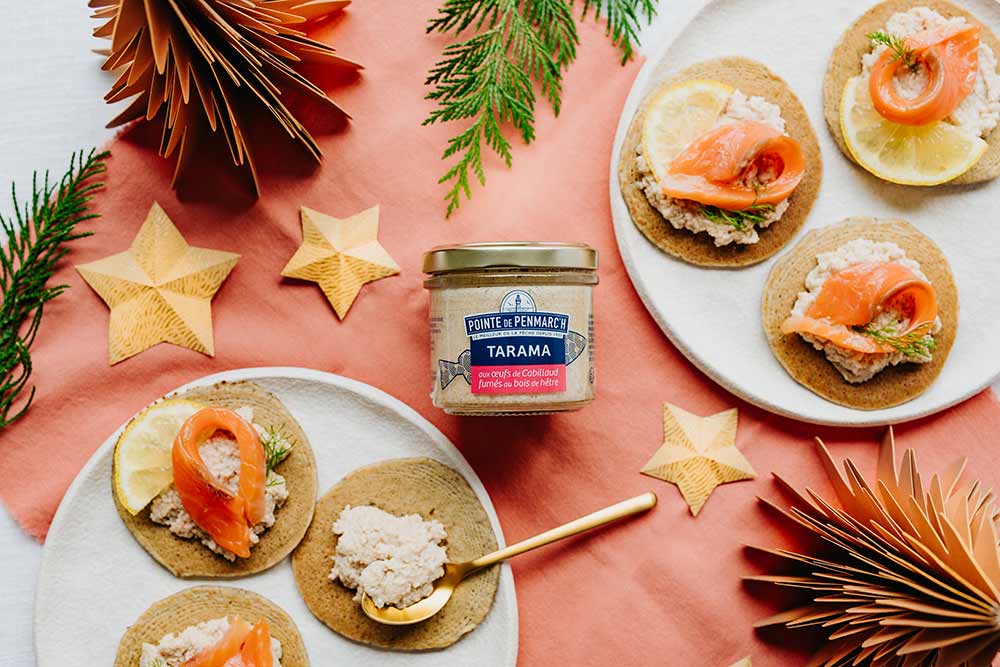 Coffrets Noël - Un excellent Tarama.