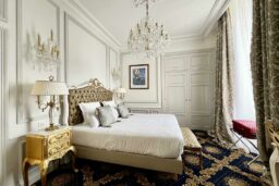 La chambre de la Suite Présidentielle.