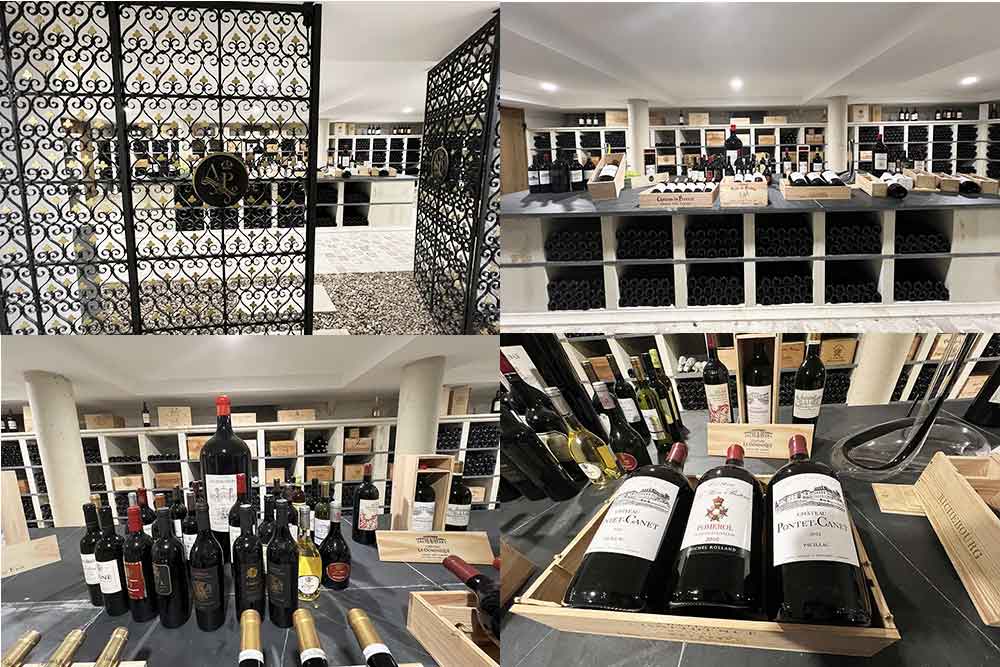 Des grands crus classés de différentes tailles.