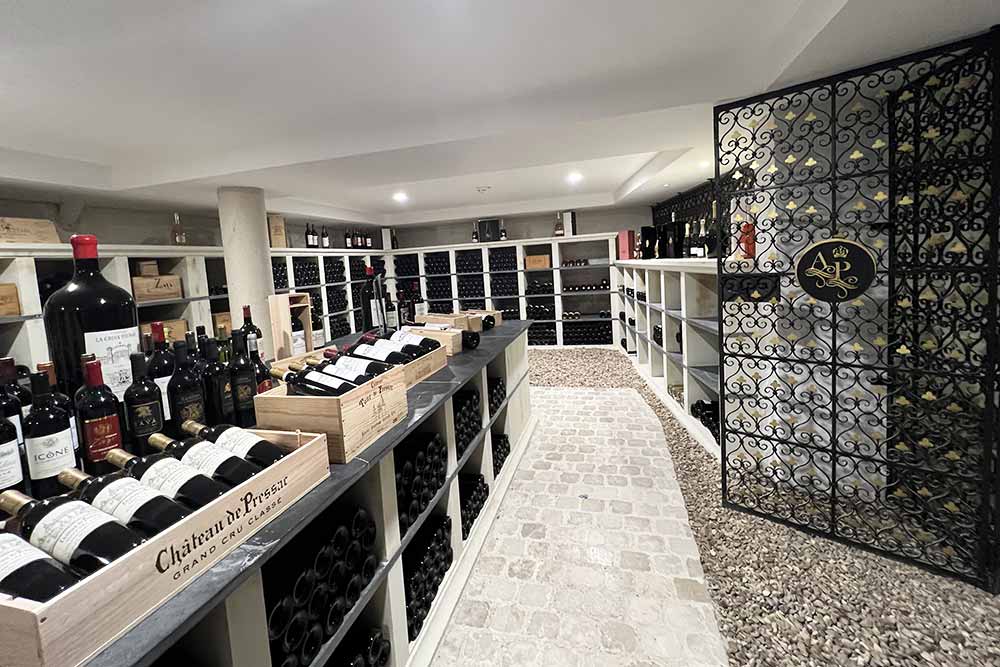 L'Alexandra Palace - Une cave impressionnante.