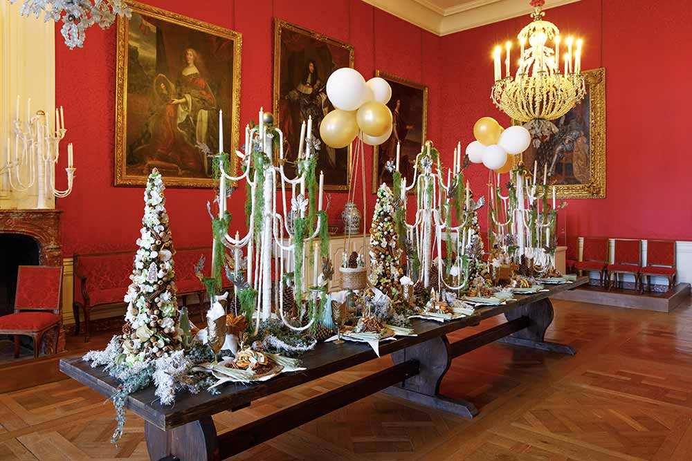 Noël à Chambord - Une table qui donne envie de se laisser à la gourmandise.