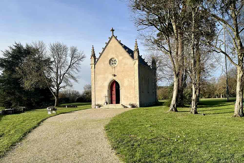 Une ravissante chapelle.