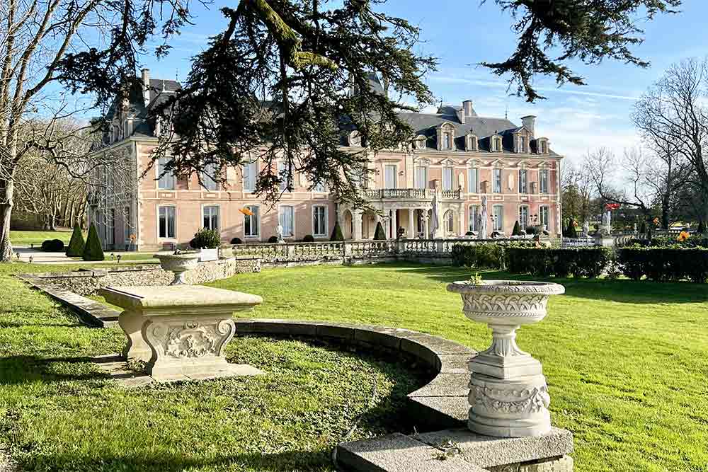 L'Alexandra Palace - Façade arrière du Château.