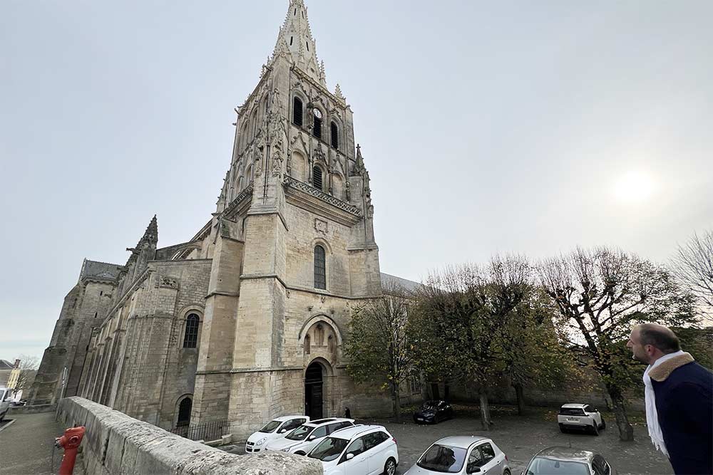 L'église de Mazières-en-Gâtine.