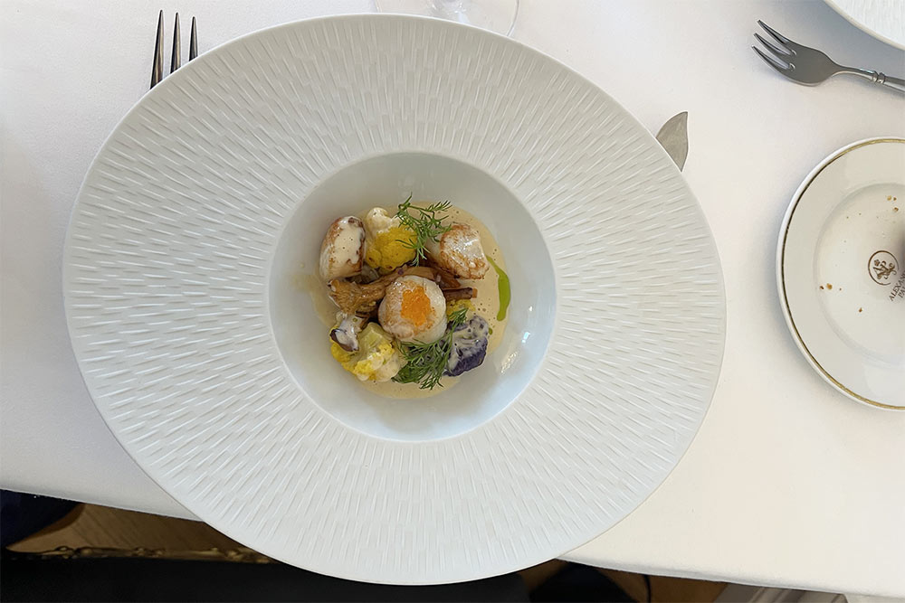 Une entrée aussi bonne que belle.