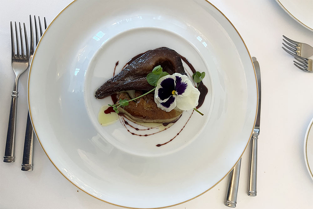 Une escalope de Foie Gras irrésistible.