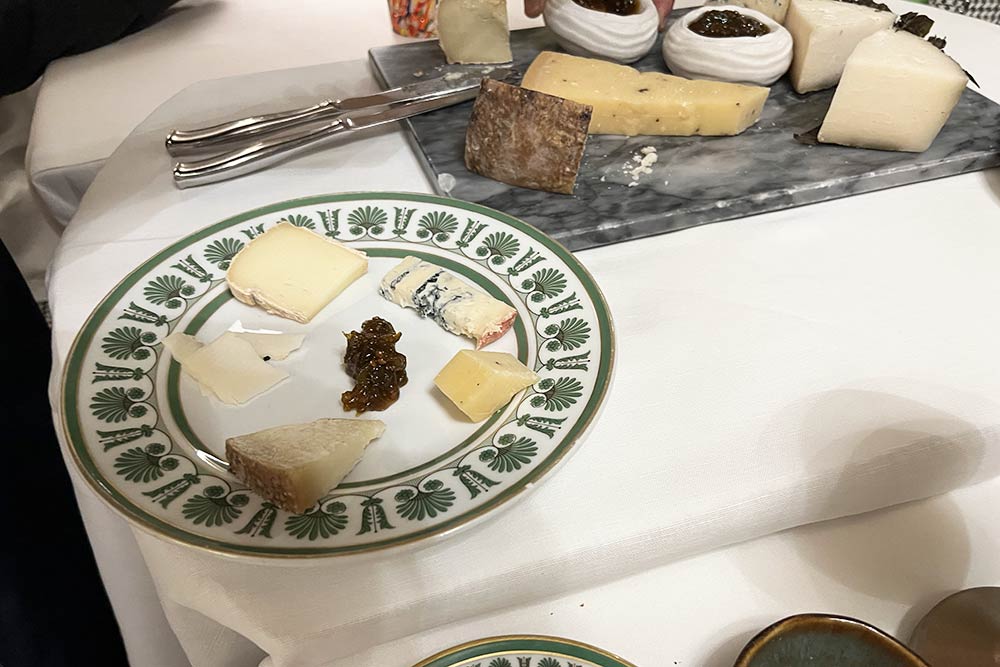 Hôtel Splendide Royal - Une assiette bien garnie.