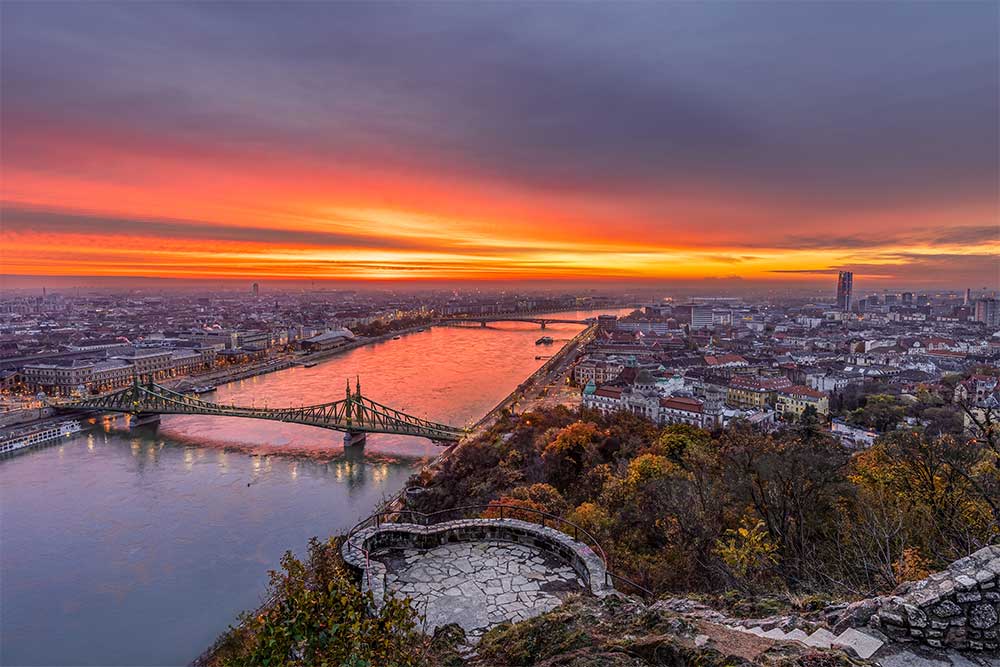 Nouvel An - Magnifique Danube.