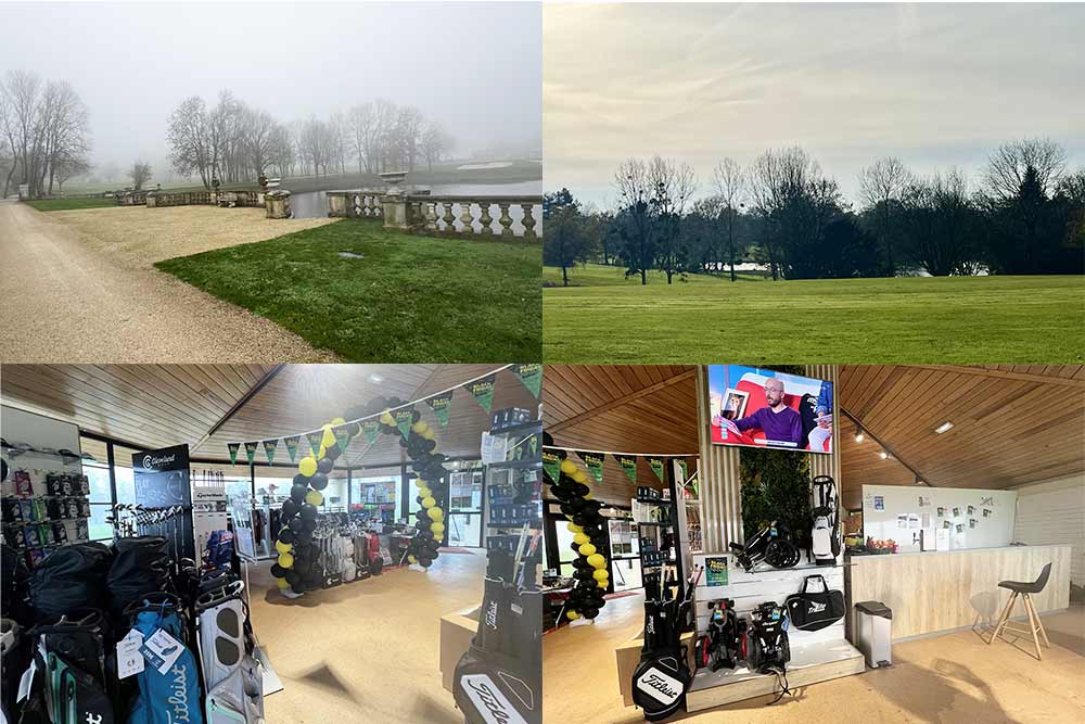 L'Alexandra Palace - Même par temps brumeux cet endroit a du charme. La boutique du Golf est bien achalandée.