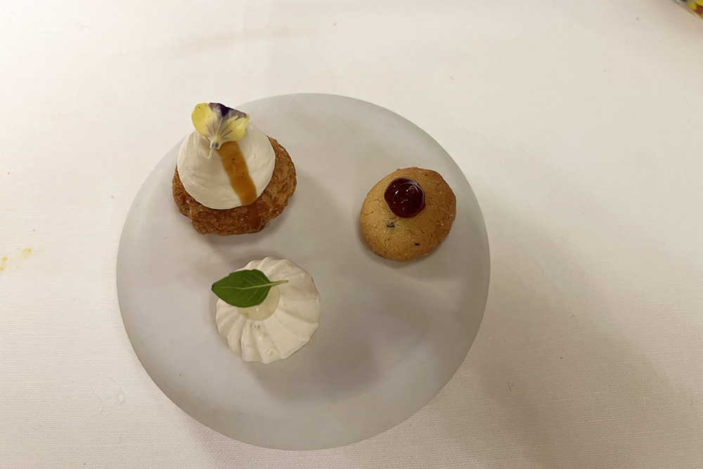 Des friandises pour clôturer ce savoureux dîner.