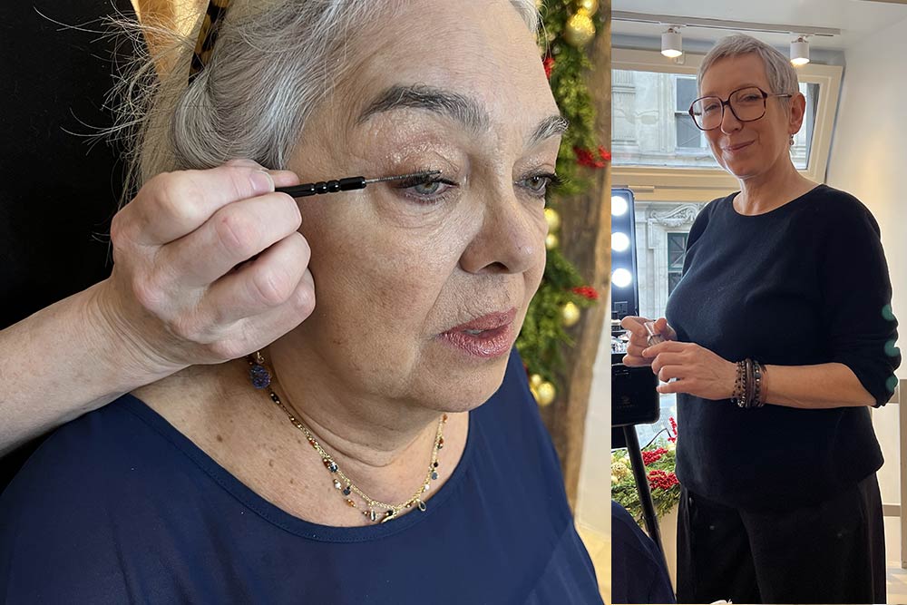 Isabelle Pain s’est affranchit du geste technique pour valoriser les émotions, l’intuition et le ressenti. Pour elle, le maquillage révèle la personne, il ne doit ni masquer ni uniformiser.