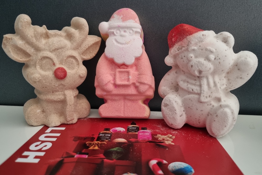 Lush : une collection colorée aux parfums de Noël