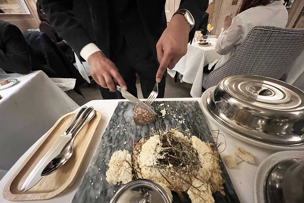 Hôtel Splendide Royal - Une viande qui donne envie d'être dégustée.