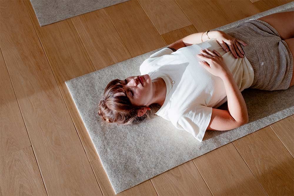 confortable pour les exercices de Yoga, Pilates ou relaxation.