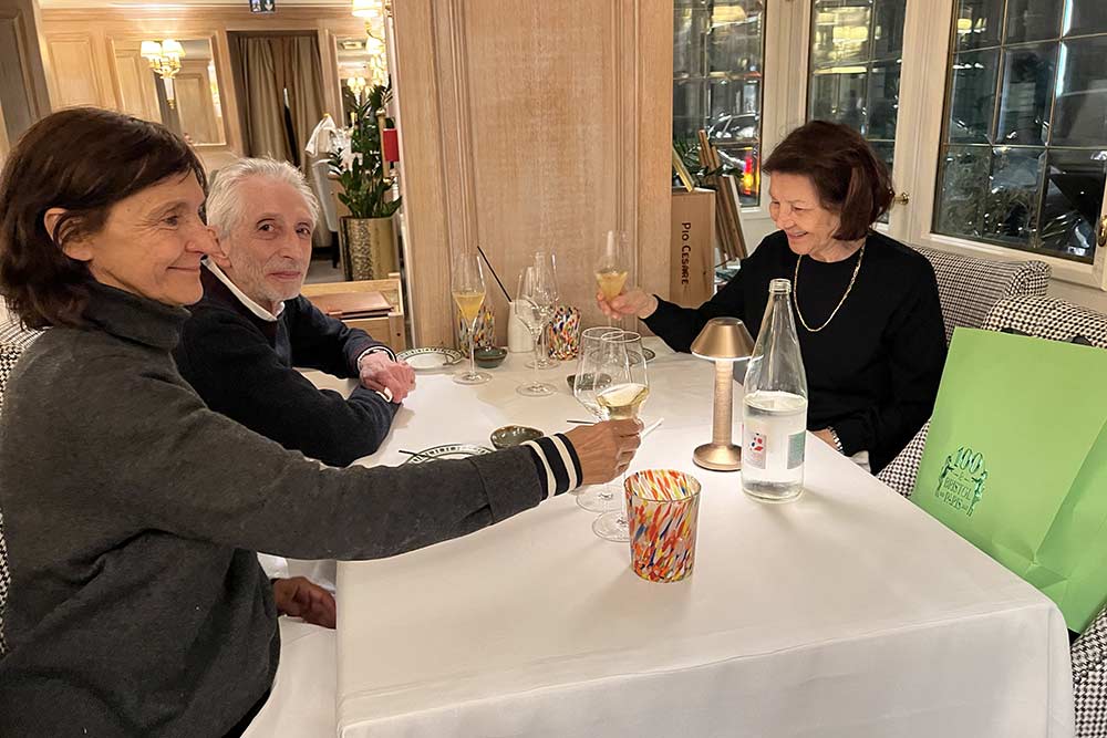 Hôtel Splendide Royal - des voisins de table très sympathiques.
