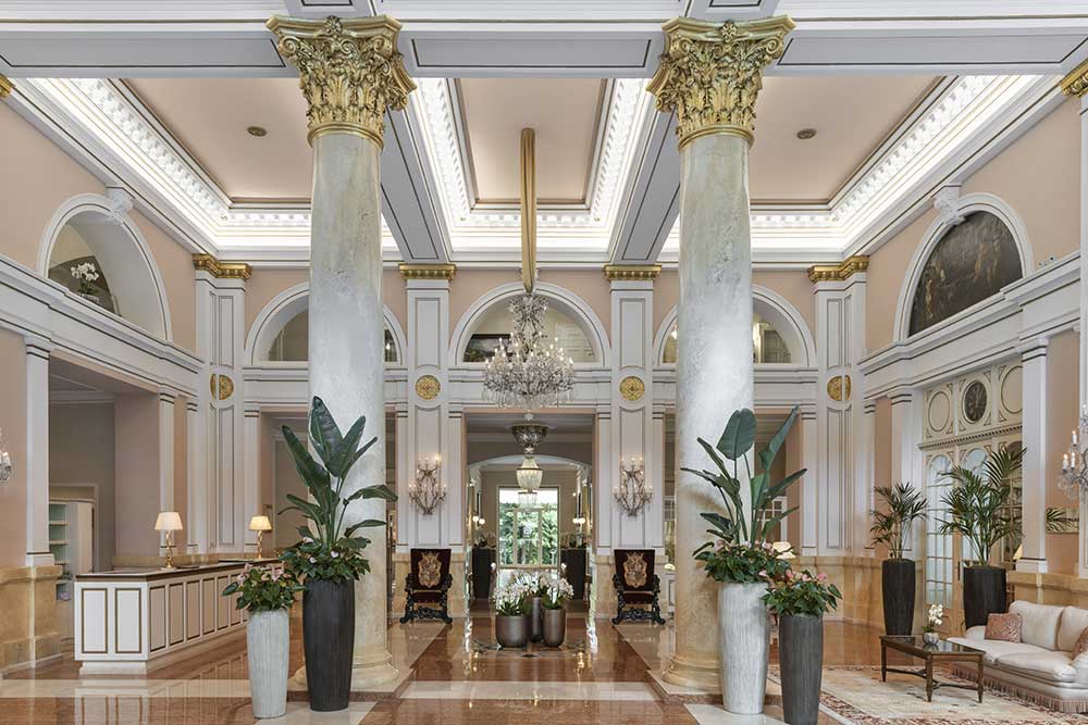 Palace Merano - Le lobby.
