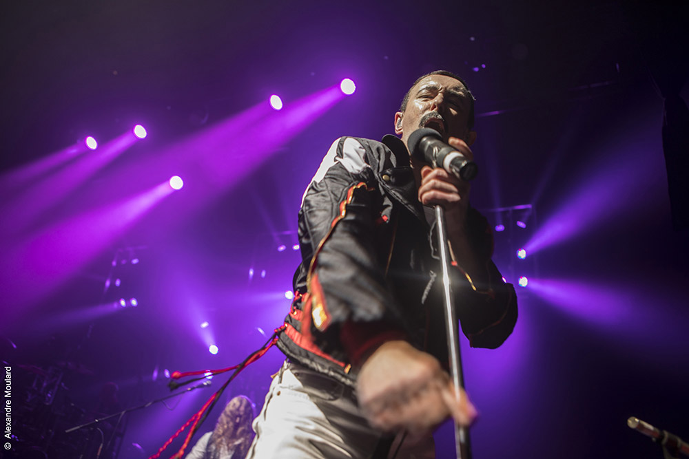 One Night of Queen - Gary Mullen, véritable sosie vocal de Freddie Mercury.