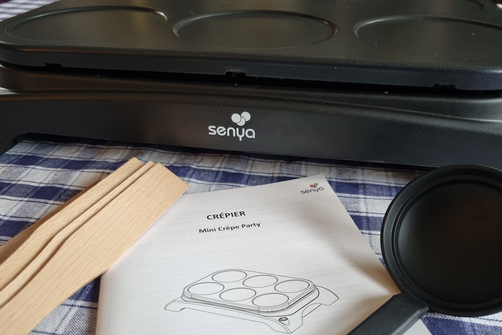 Senya : la Crêpière électrique mini crêpes party, l’indispensable de la Chandeleur !